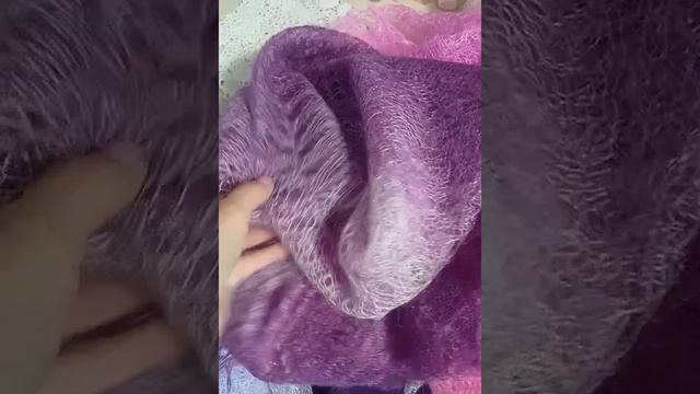 Пуховые палантины паутинки.