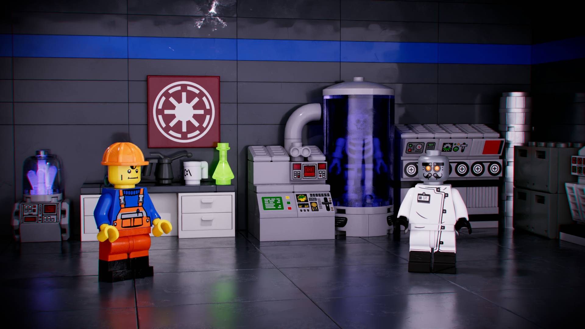 Волновой расщепитель | Lego Blender Animation