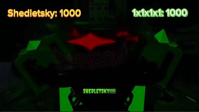 Shedletsky vs 1x1x1x1 full episodes and fight, but with Health Bar (PRO edit)