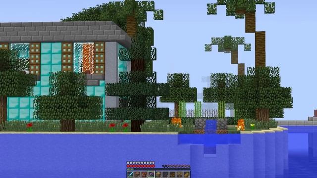 DakPlay АГЕНТ НУБ ПЛЫВЕТ НА ЛОДКЕ ЗА ЗЛЫМ КРИПЕРОМ В МАЙНКРАФТ ! НУБИК ПРОТИВ ТРОЛЛИНГ ЛОВУШКА MINE