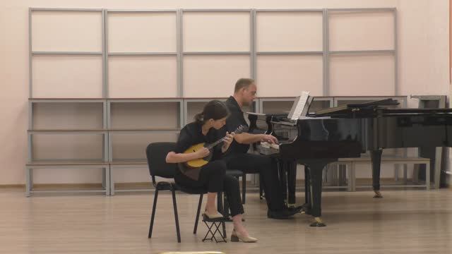 Часть 1. Гос. аттестация. Сольная программа нар. инструменты  Димитровградский музыкальный колледж.