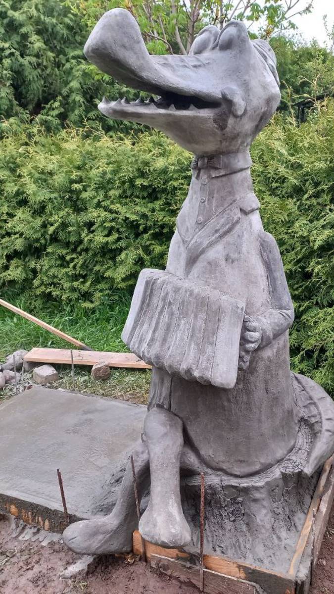 Арт! Цемент! Своими руками! #цемент #art #wood #поделкидлясада #artist #творчество