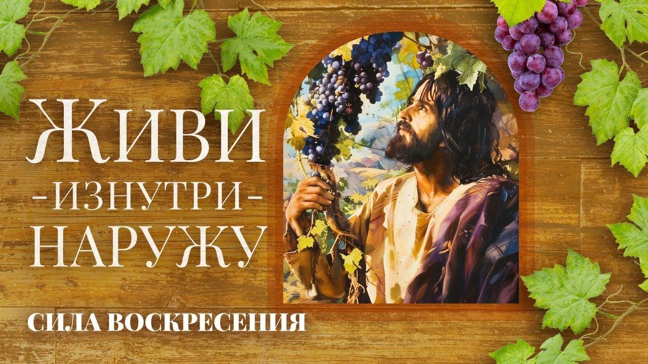 «ЖИВИ ИЗНУТРИ НАРУЖУ: когда Дух внутри». Прямой эфир из Иерусалима
