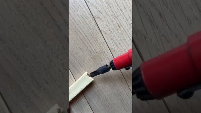 Как красиво замаскировать повреждение на ламинате. Это легко и просто!