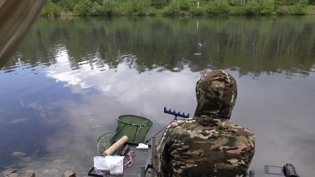 гигантский карась  ловля бели  комары на рыбалке  маховая удочка 7 метров