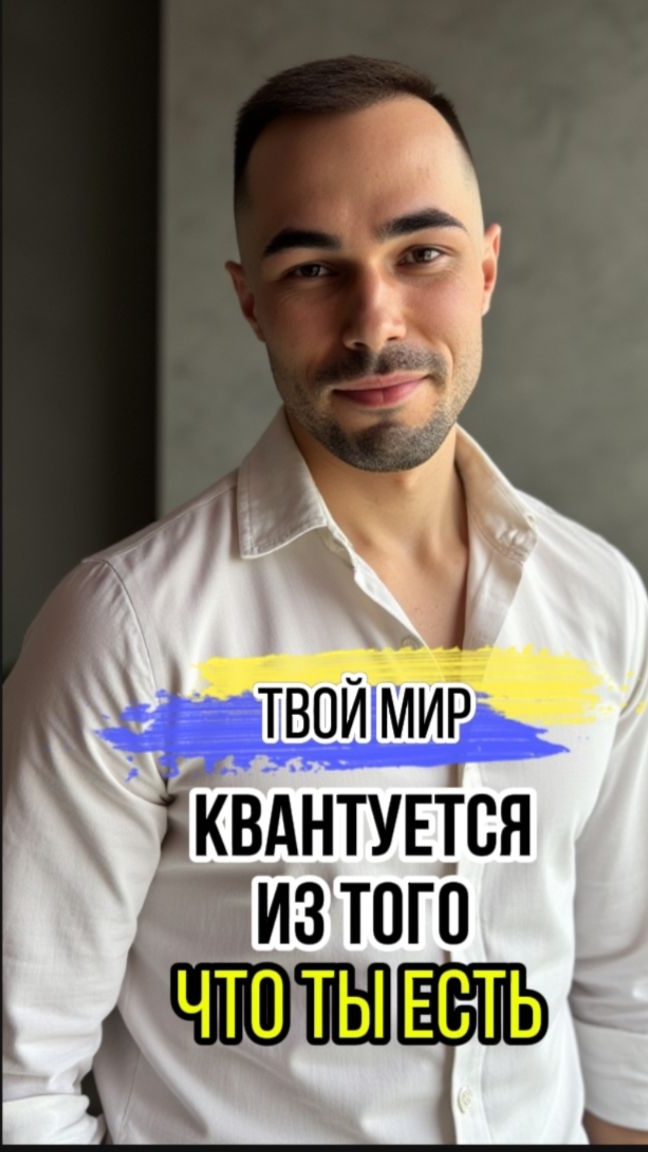 Твой мир квантуется из того, что ты ЕСТЬ.