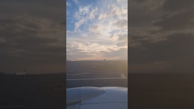Взлёт авиакомпания Turkish airlines, аэропорт Стамбул, рейс Стамбул-Гётеборг,09.01.2025
