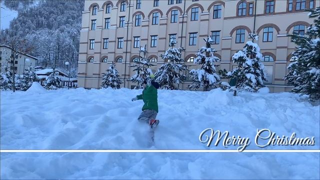 Открытка поздравление от тхэквондиста: Merry Christmas!