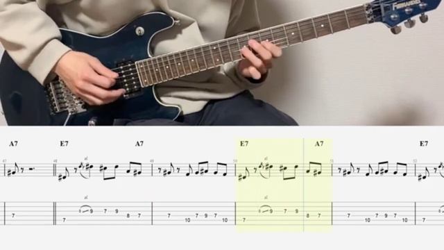 Bruno Mars-Runaway Baby(guitar cover,tab)
