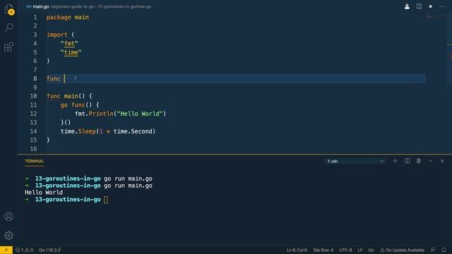 14 - Goroutines in Go