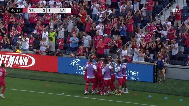 St. Louis CITY SC vs. LA Galaxy | Full Match Highlights | João Klauss Hat Trick!