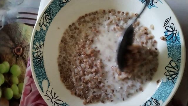 Полезная каша/мой завтрак пенсионера#жизньпосле #пп
