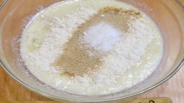 Гречневые оладьи с бананом