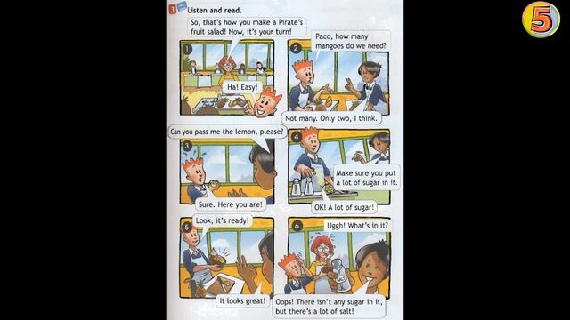 Spotlight 4. Student book. Page 43. Exercise 3. Английский язык. 4 класс.