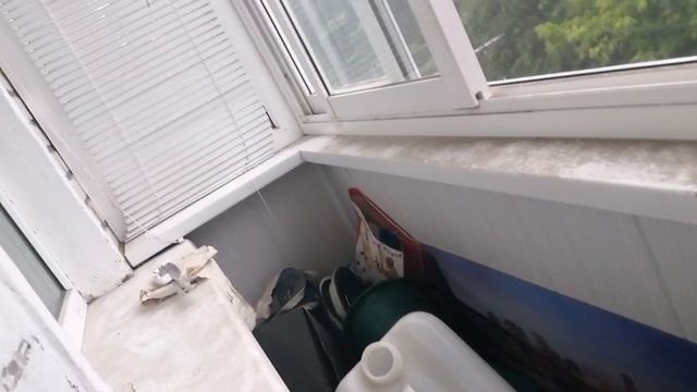 Гроза в Брянске 12.06.25 на меня молния чуть не попала