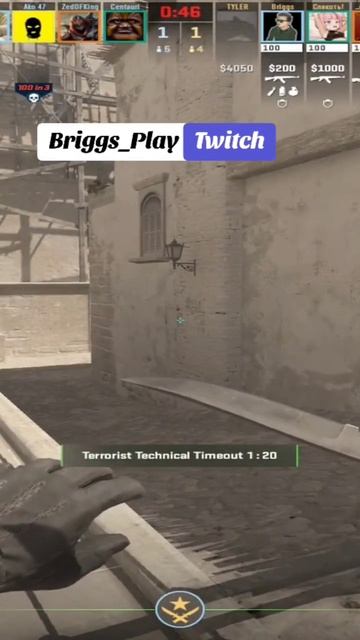 Briggs Play играет в CS 2 На стриме нарезка.