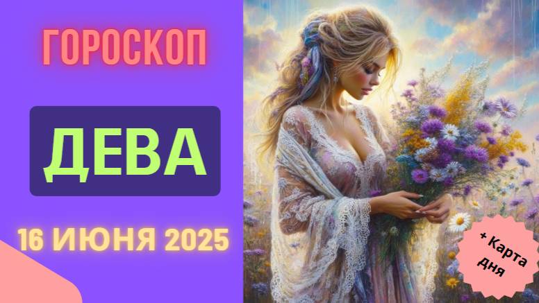 ♍ ГОРМОСКОП НА СЕГОДНЯ 16 ИЮНЯ 2025 ДЛЯ ДЕВ — ВНИМАНИЕ К ДЕТАЛЯМ И НОВЫЕ ВОЗМОЖНОСТИ