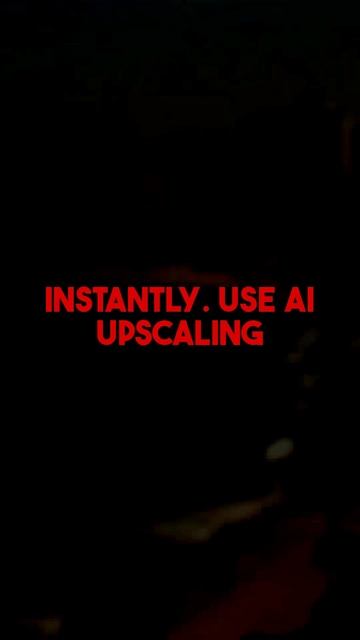 Unlock AI upscaling and AI improve images secrets! See how AI improve resolution image...