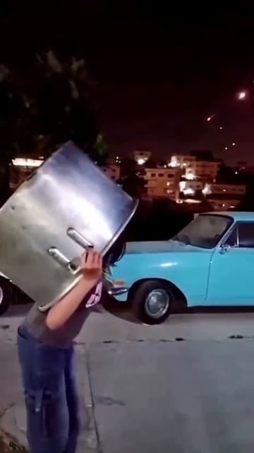 «Железный купол» этой ночью выглядел примерно так