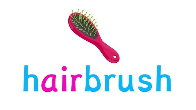 'air' phonics sound, picture and word examples  Read with Fonics
