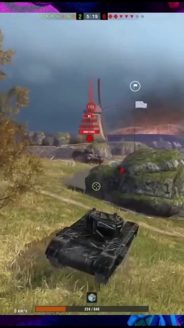 ВСТРЕТИЛ РАЗРАБОТЧИКА НА КВ1С МЗ #7079 #tanksblitz #танки #shorts #short