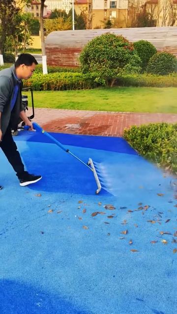 Clean the carpet in the yard #shorts