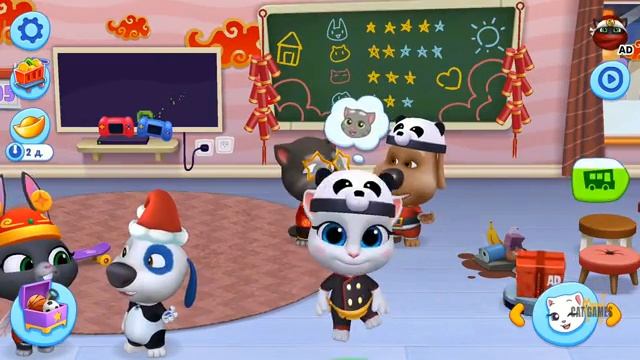 My Talking Tom Friends NEW UPDATE - Episode 107 (iOS,Android) Gameplay Walkthrough (Outfit7) - HD
