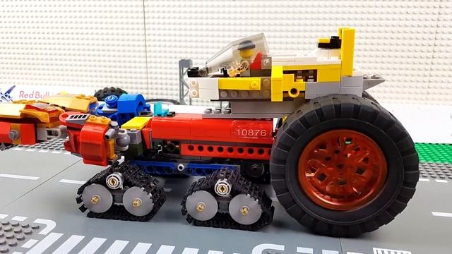 Мультик LEGO полицейские машины, пожарная машина, поезда, грузовики.