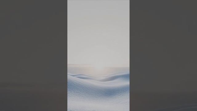 Белый снег за окном ❄️