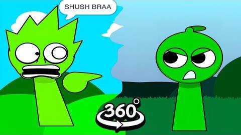 Sprunki Meets Stimfun! _ Animation Meme _ Frunki Mod in 360° VR