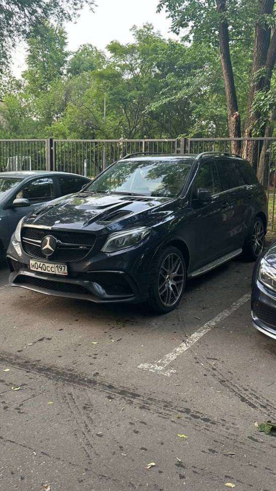 Диффузор BRABUS GLE W166 V8 DRIVE2