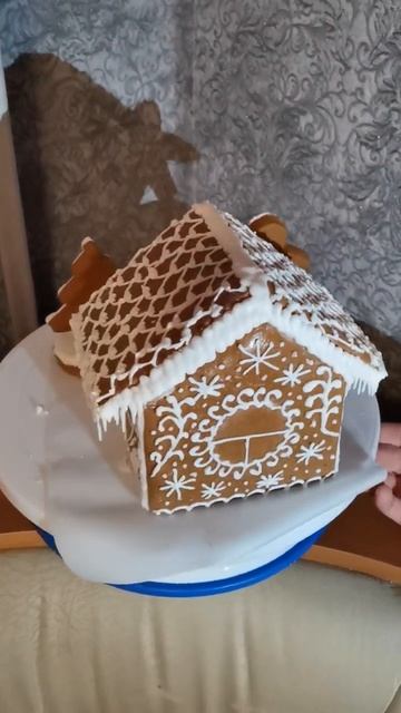 Пряничный домик. Сделай подарок любимым к Новому году!