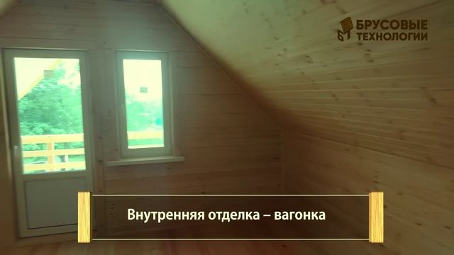 Дом 6х8 с мансардой