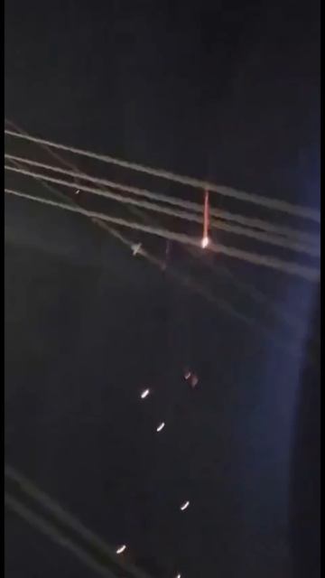 Иран снова бомбит Израиль баллистическими ракетами! Шортс #война #ракеты #иран #израиль