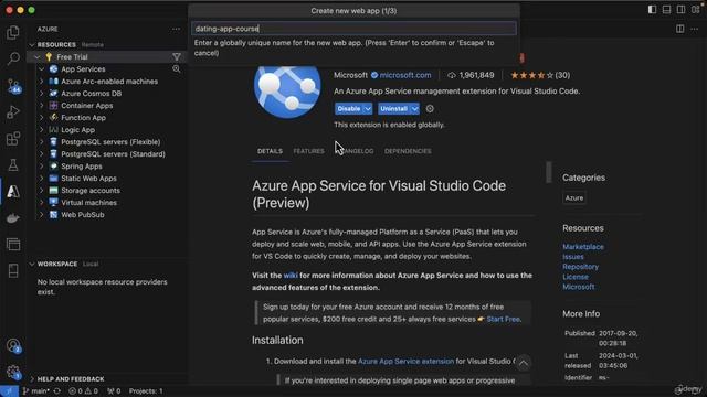 249 - Setting up Azure for deployment