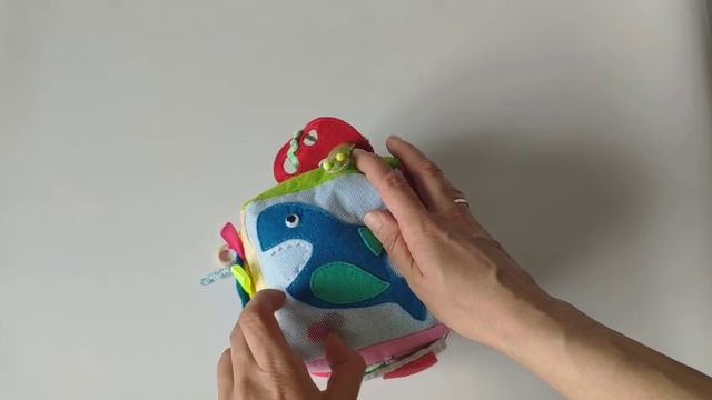 Кубик фетровый