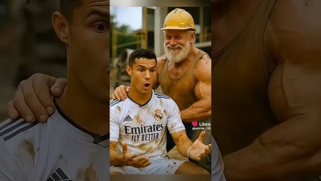 у Роналду кожа стала отличной