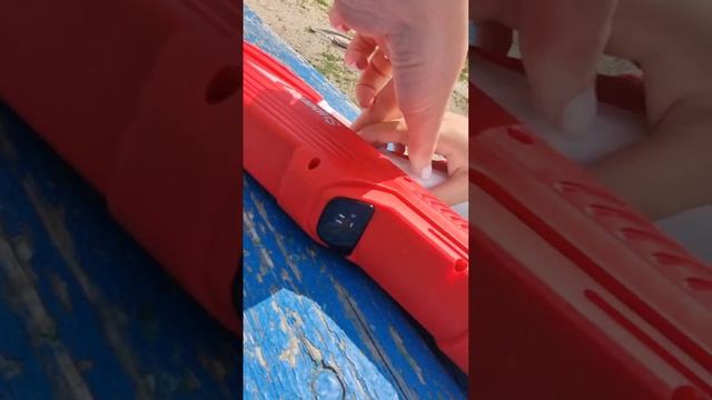 обзор на водный пистолет от Лёвы