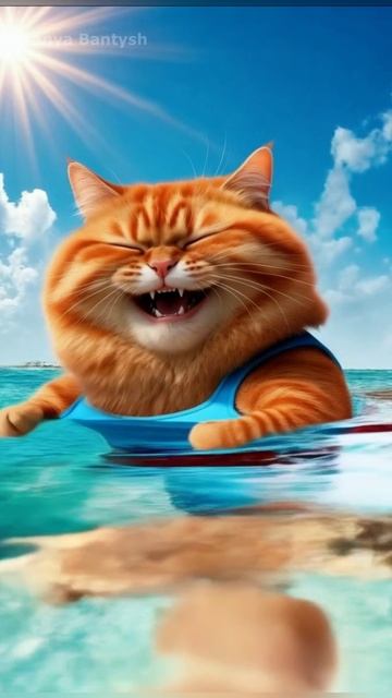 Лето, море, котики: всё, что нужно для счастья!