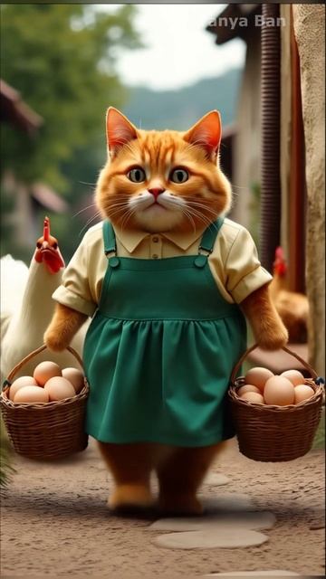Деревенский бизнес-кот!