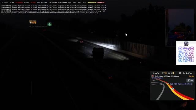 Euro Truck Simulator 2 /American truck simulator  /Конвой на 8 человек // ТЕСТ Стрим мобильный интер