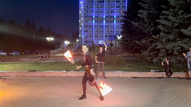 Огненное шоу. Группа Bang. 14.06.2025