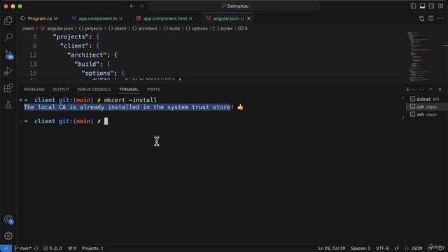 27 - Adding HTTPS to Angular using mkcert