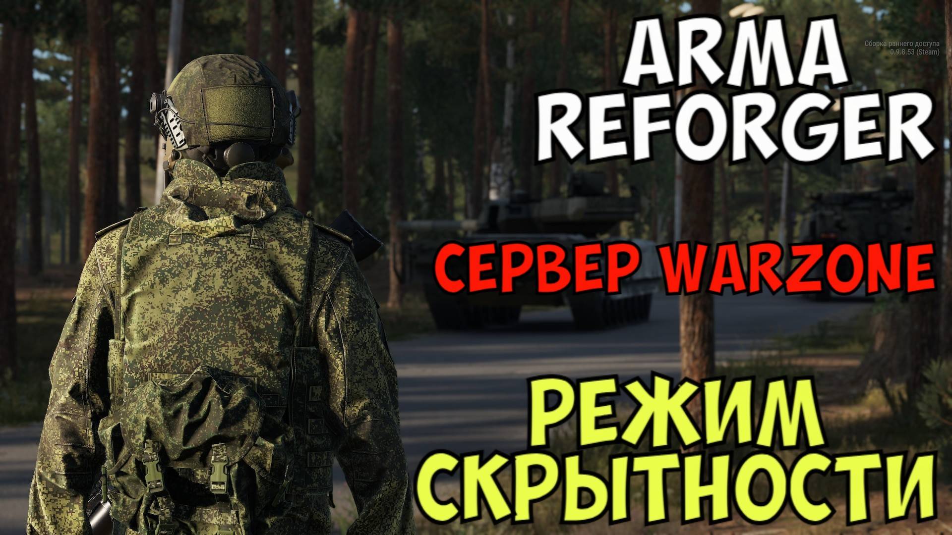 Arma Reforger, Режим Скрытности, Сервер Warzone