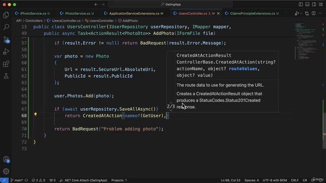 124 - Using the Created At Route method
