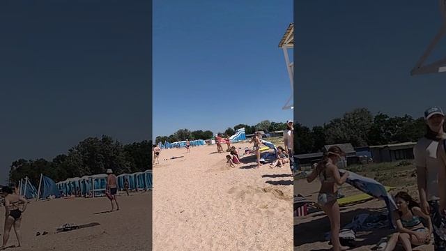 Загарать на пляжах Азовского моря в станице ГОЛУБИЦКАЯ можно во время прогулки