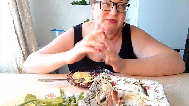 Ну, куда ж без килечки🤦🤭и картошечки