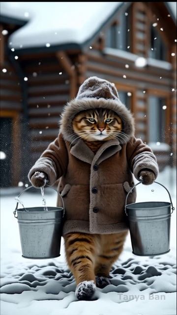 Загородная жизнь одного кота