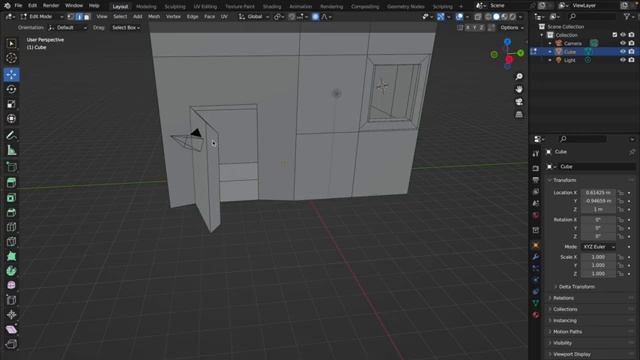 Уроки Blender с нуля / #5 – Управление частями объекта