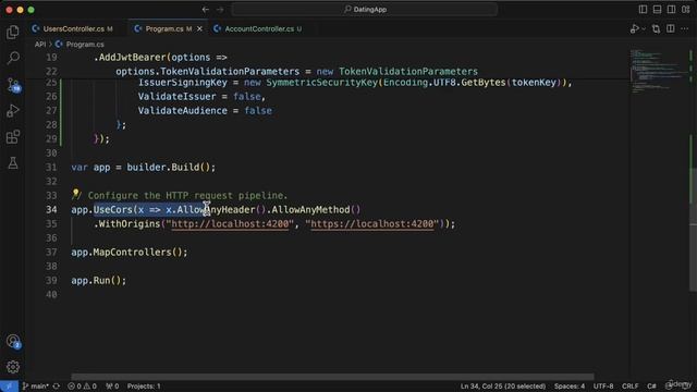 41 - Adding the authentication middleware